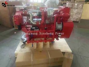 Customized 190HP 2900rpm Cummins Diesel Engine with Heat Exchanger and Loops for Fire Pump - Xiangyang Xinsheng Power Technology Co., Ltd. - China