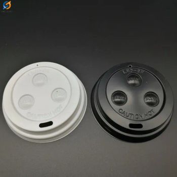 Plastic Coffee Cup Lid, Disposable 70/80/90mm Lids Origin China Trademark OEM HS Code 3924100000 Color Colors Avaliable Printing Flexo - Anhui Taicheng Paper & Plastic Technology Co., Ltd. - China