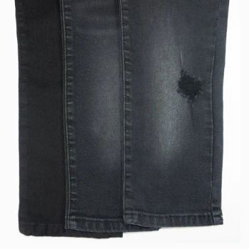 Zz0201 High Quality Black Cotton Denim Fabric for Jeans Law Materials - Foshan Seazon Textile and Garment Co., Ltd. - China