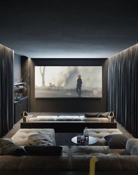 Home Theater Designing Work Provided ANY No. Of Projects Completed 50+ 3D Interior Design Available Yes Service Location/City ALL OVER GUJARAT AND - Venus Interiors - India