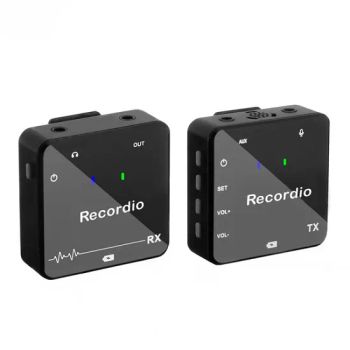 Gaw-810 Wireless Lavalier Microphone – Mini Clip-on Mic for Live Streaming, Interviews, Vlogging, and Outdoor Recording - Colpoint Technology Limited - China