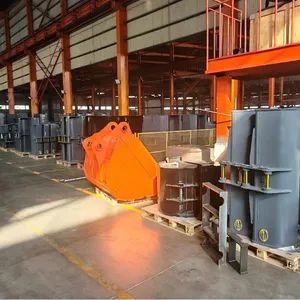 Machine Component Ductile Iron Casting Parts Custom Excavator Digging Bucket - Shandong Juhengyuan Machinery Casting Co., Ltd. - China