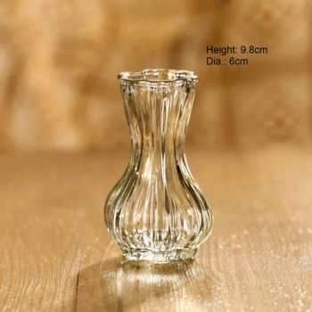 Wholesale Wedding Clear Home Decor Simple Design Flower Table Glass Vase - Ningbo Yuheng Medical Equipment Company Ltd - China