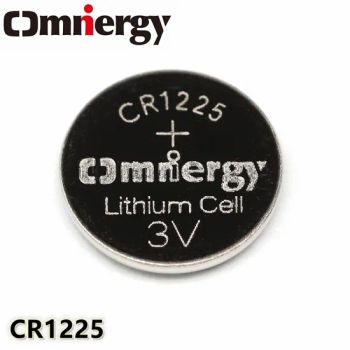 Non Rechargeable Omnergy 3V Cr1225 Battery RoHS Compliant Lithium Manganese Button Cell Wholesale Supplier - Yichang Power Glory Technology Co., LTD. - China
