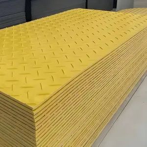 Wear-Resistant Paving Pad, Muddy Road Anti-Slip Polymer Road Base Plate Construction Road Temporary Flowertextured Paving Slabs - Dezhou Kuhi Import & Export Co., Ltd. - China