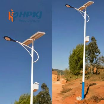 Premium Solar Street Light Poles for Southeast Asia, High-Quality Materials - Yangzhou HePu Lighting Technology Co., Ltd. - China