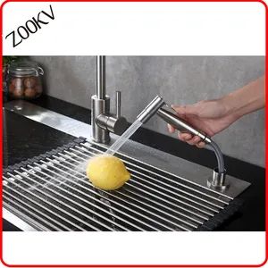 Kitchen Accessories Stainless Steel Hand Held Kitchen Sink Washing Sprayer Shower Mix Kitchen Faucet Bidet - Foshan ZOOKV Kitchen-Bath Co., Ltd. - China