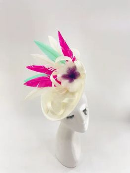 Fashion Sinamay Church Hat Party Wedding Church Bridal Headwear Fascinator Hats Cap - 5.0/5 - China