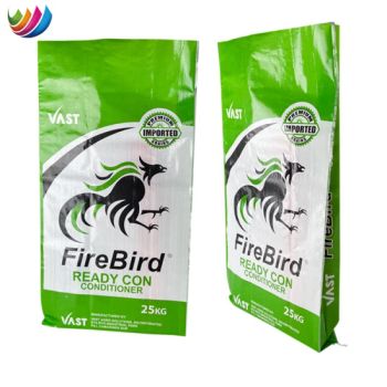 PP Woven Stand Up 10-20-25kg Animal Feed Bag Heat Seal DOYPACK MOQ100 15D - Shantou Weiyi Packaging Co., Ltd. - China