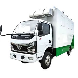 Multi-Function Automatic Electric Food Delivery Vehicle Food Vending Trailer Truck for Fast Food Snack Hot Dog Ice Cream Coffee Barbecue Pizza Burger - Hubei Longshangxing Environmental Technology Co., Ltd - China