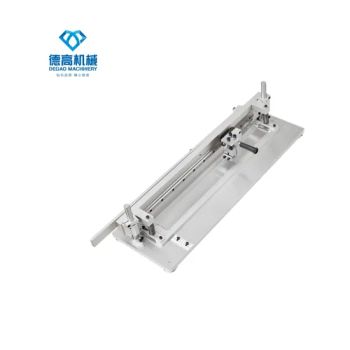 Manual V Grooving Slotting Machine for Rigid Box Adjustable Angle 70 160° - Guangdong Degao Machinery Technology Co., Ltd. - China