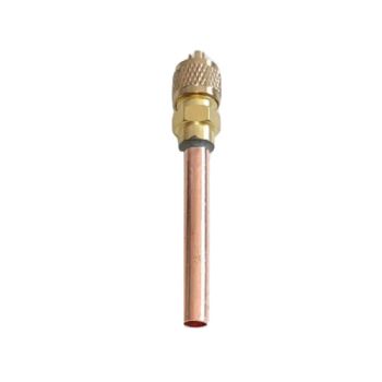 High Quality Refrigeration Freezer Part Copper Tube Charging Access Valve 1/4"X90mm Air Conditioner Parts Copper Access Valve - Suzhou Sufeiya Network Technology Co., Ltd. - China