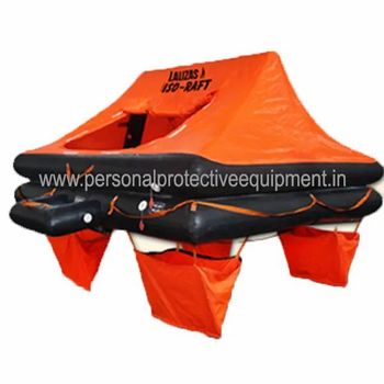 Life Rafts ISO-raft Ce ISO Code 78830 Persons 10 To 12 Code_alternative 78840 Container_type Canister Floor_type Thermally - Super Safety Services, Mumbai - India