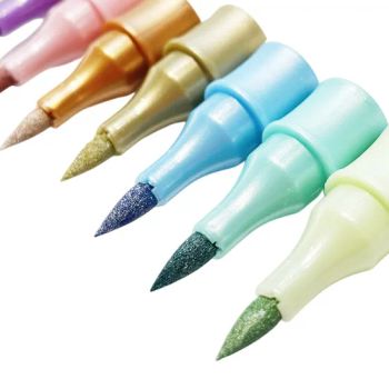 Dual Tip Metallic Marker Pens for Black Paper - Wenzhou Xinyuan Stationery Co.,Ltd - China