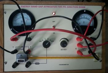 LCD Energy Band Gap in PN Junction Diodes Trainer Kits, For Industrial, Company - Chemo Equip Corporation - India