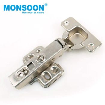 Monsoon Factory Direct Kitchen Hardware Cupboard Damping Buffer Functional 35mm Cup One Way Iron Hydraulic Furniture Cabinet Door Soft Close Hinge for Closet - Monsoon Import Export (Guangzhou) Limited - China