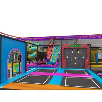 Commercial Indoor Playground Equipment Soft Trampoline Play Kids Zone - Zzrs Amusement Equipment Co., Ltd. - China