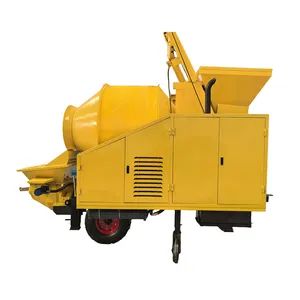 Electric Concrete Mixer Pump Portable Concrete Pump with Automatic Feeding and Mixing - Xingtai Baonuo Machinofacture Co., Ltd - China