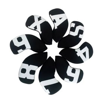 New Design Custom Golf Iron Head Covers Golf Club Covers Size 460cc People Men Origin China Trademark MLG Condition New HS Code - Xiamen Mlg Sports Equipment Co., Ltd. - China