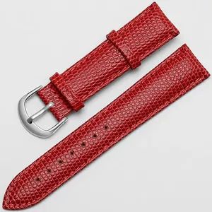 Vintage Real Cowhide Leather Lizard Pattern Replacement Watch Band/Strap - Super Joy (Shenzhen) Technology Co., Ltd - China