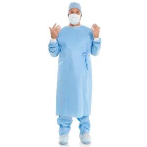 Medical Gowns Waterproof Sterile Disposable Isolation Gown Surgical Gown with Rib Cuff - Zhucheng Binfei Medi-Tek Co., Ltd. - China