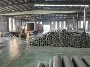 Landfill/Tailings Dam/Sewage Tank/Chemical Plant Wastewater Tank 1.0mm 1.5mm 2.0mm GM13 Standard HDPE Black Geomembrane Lining - Hongxiang New Geo-material Co., Ltd. - China