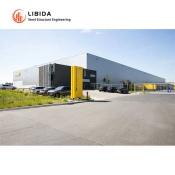 Customized Prefabricated Steel Structure Warehouse Plants Life 50-70years Trademark LIBIDA HS Code 94069000 Port: Dalian, - Shenyang Libida Steel Structure Engineering Co., Ltd. - China