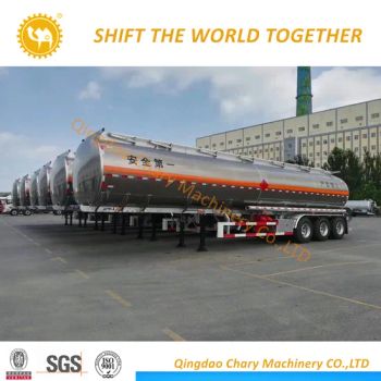 3 Axles Edible Oil Transportation Tanker /Semi Trailer/Fuel Tanker - Qingdao Chary Machinery Co., Ltd. - China