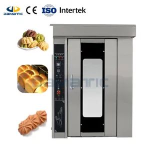 Commercial Gas Diesel Electric Large Capacity 16 32 64 Tray Loaf Bread Duck Chicken Roast Suckling Pig Grain Rotary Baking Ovens - Jinan Damatic Machinery Equipment Co., Ltd. - China