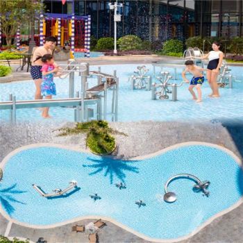 Amusement Park Water Park Equipment Water Games Amusement Kids Pool Slide - Guangzhou Jinchao Water Park Construction Co., Ltd. - China