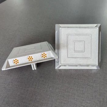 Road Warning Reflectors Markers Reflective Cat Eye Aluminum Road Stud - Beijing Roadsafe Technology Co., Ltd. - China