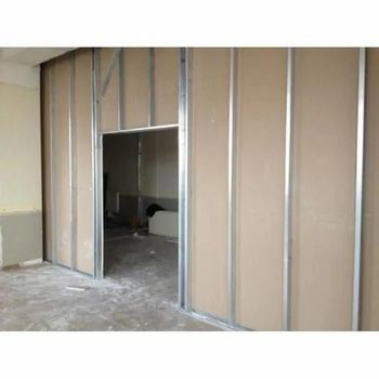 Gypsum Partition Works, 12 mm Thickness 12 - Pioneer Decorator - India
