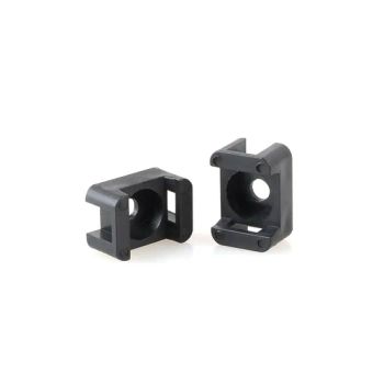 Wire Management Plastic Cable Tie Mount Wall Fixing Organizer Holders Zip Tie Holder - Wenzhou High Fun Electronic Co. Ltd - China