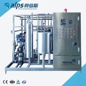 Good Quality High Temperature Sterilizer for Fruit Beverage or Milk Drink Processing System - Zhangjiagang Alps Machine Co., Ltd. - China