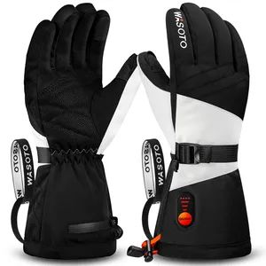 Wasoto WG003 Winter Waterproof Heated Gloves 7.4V 3000mAh 40~60C Full Finger 15D MOQ2P - Shenzhen Simcos Technology Co., Ltd. - China