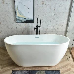140cm Hot Sale Acrylic Tub Cheap Freestanding Acrylic Bathtub - Foshan ZOOKV Kitchen-Bath Co., Ltd. - China