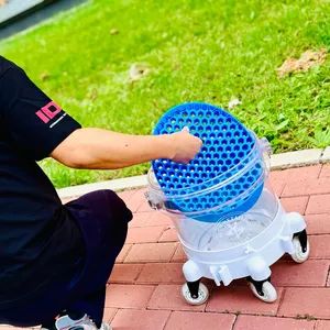 Scarcity Durable Clear Wash Buckets Dolly Base MOQ 1 Set Material PE Quality Top Origin Beijing Folded Unfolded Model NO. - Shandong Noble Industries Co., Ltd. - China