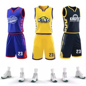 Retro Basketball Jerseys Custom Men Basketball Uniform Sets Professional Throwback Jersey Quick Dry Breathable Basketball Shirts - Dephens Sporting Goods Limited - China