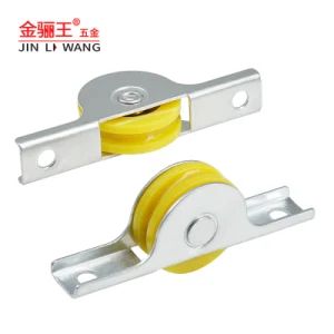 Aluminum Sliding Window Rollers Single Roller Nylon Roller for Insect Screen Sliding Window and Door Africa Market Tanzania - Jiangxi Jin Bai Cheng Hardware Products Co., Ltd. - China