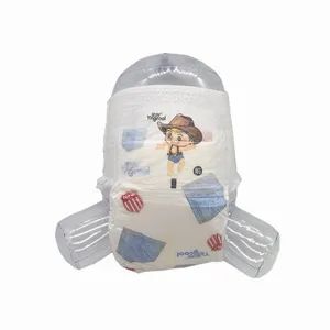 Newest Baby Adjustable Disposable Diaper Pants MOQ 1*20FT Origin China Trademark HIYA HS Code 961900 Model NO. ZRT-002 Material - Fujian Zhongrun Paper Co., Ltd. - China