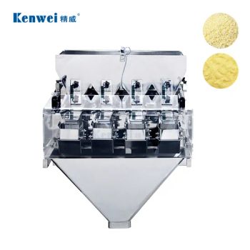 Pillow Bag Packing Machine with Automatic Mini 4 Head Linear Weigher Machine Weighing Slice Roll and Other Product Materials - Guangdong Kenwei Intellectualized Machinery Co., Ltd. - China