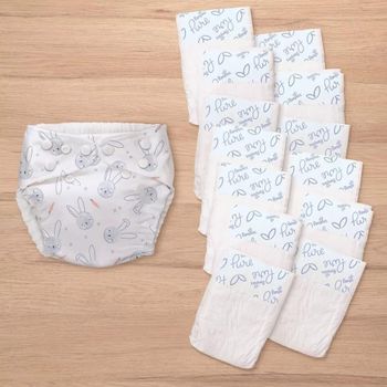 Pampers Hybrid Baby Diaper Cover Soft Reusable Adjustable Snap Cloth Diaper Cover from N.G westen holding B.V Pampers Hybrid Baby Diaper Cover Soft Reusable Adjustable Snap Cloth Diaper Cover - N.G westen holding B.V - Netherlands