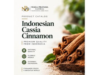 Indonesian Cassia Cinnamon Cut 8–10 cm – Premium Natural for Food, Baverages & Spice Export from Niaga Pratama Global Indonesian Cassia Cinnamon Cut 8–10 cm – Premium Natural for Food, Baverages & Spice Export - Niaga Pratama Global - Indonesia