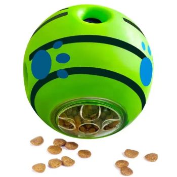 Pet Food Leakage Sound Ball Durable Bite-Resistant Dog Chew Toy Rolling Sound Food Dispensing Ball, Dog Training Pet Squeak Toys Ball - NINGBO GENERAL UNION CO.,LTD. - China