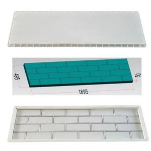 Prefabricated Fence Board Mold Plastic Molding Mold Model 22 Origin China Runner Hot Runner Plastic Material PP Trademark jingchuan - Baoding Ruiliang Mold Sales Co., Ltd. - China