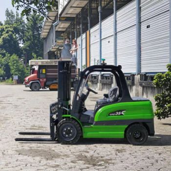 Order Picking 2.5 Ton 4.5m Lithium Lon Electric Forklift for Distribution Center and Logistics Hub Work - Tianjin Derun Medical Technology Co., Ltd. - China