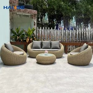 Best Selling Patio Sets Aluminium Garden Sofas Rattan Waterproof Set Furniture Outdoor Sofa - Foshan Hanse Industrial Co., Ltd. - China