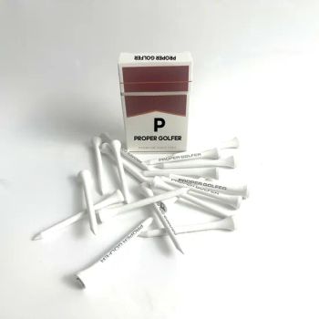 Custom Logo Cigarette Box Package 70mm 83mm Bamboo Golf Tees Environment Friendly Custom Golf Bamboo Tees - Xiamen JTS Sports Equipment Co., Ltd. - China