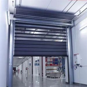 Turbine Motor Garage Thermal Insulated Spiral High Speed Rigid Doors - Hangzhou Gold-Bronco Intelligent Technology Co., Ltd. - China