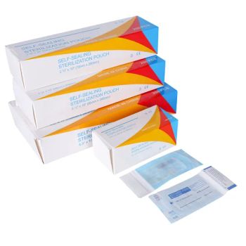 Dental Packaging Self Sealing Autoclave Sterilization Pouch Bags Barrier Covers - Shandong Harmowell Trade Co., Ltd. - China